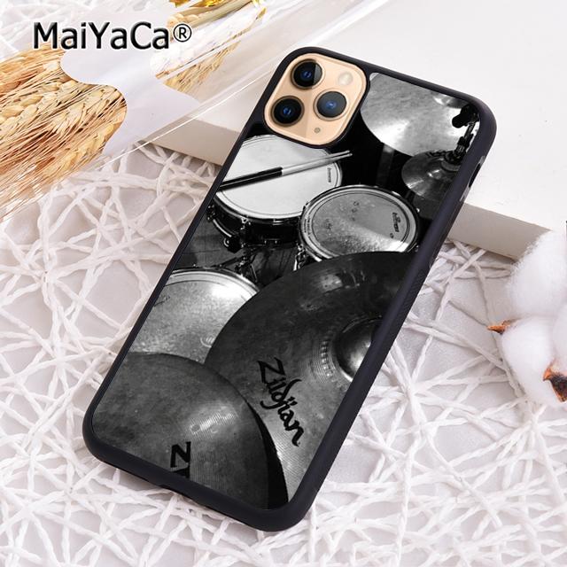 Musical Instrument Drum Phone Case For iPhone 17 Air 16 pro max 15 14 plus 12 13 plus Shell Cover coque