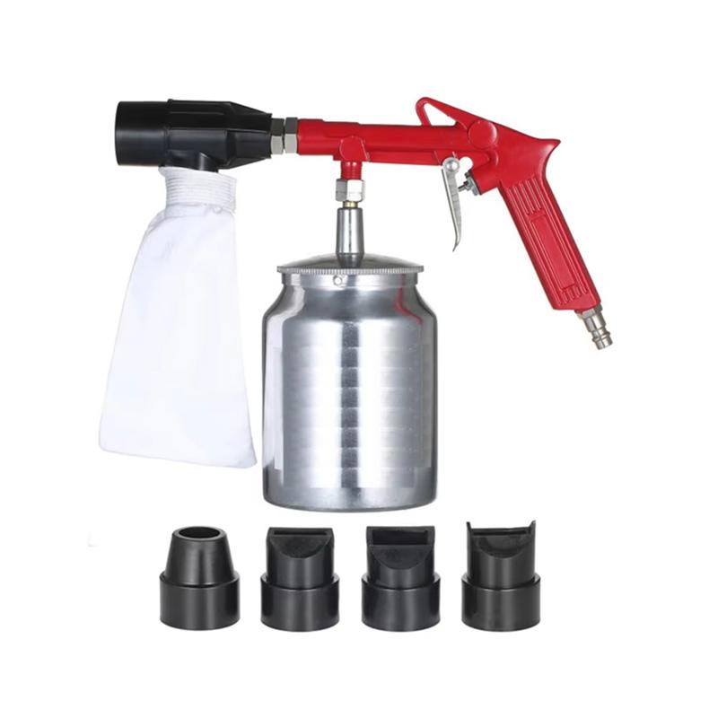 

A95I-Handheld Pneumatic Sandblaster Sandblastinggun Anti-Rust Sand Blasting Power Tools