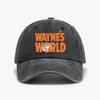 Kšiltovka Wayne's World Populární Komedie Kpop Rock Truckerka Prodyšná Unisex Pánská Móda Opotřebovaná Praná Kšiltovka