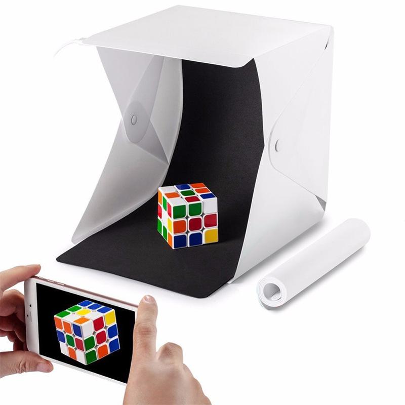 Innovative Foldable LED Light Box for Convenient On-the-Go Photography