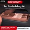 For Geely Galaxy L6 Silicone Storage Box  Center Console Under Layer Modification Special Car Interior Accessories Organizer