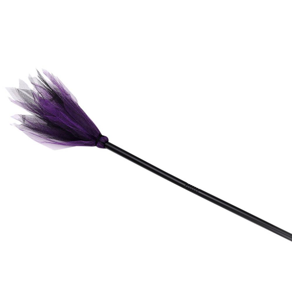 New Halloween Versatile Broom Decorative Prop For Spooky Party Celebrations Festivities And