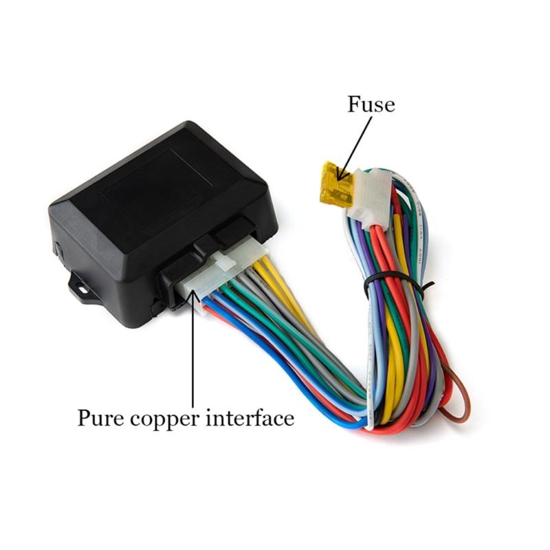 Universal 12V Car Power Window Roll Up Closer Module Alarm System For 4 Door Car Auto Close Window Glass Automatic Lifter Set