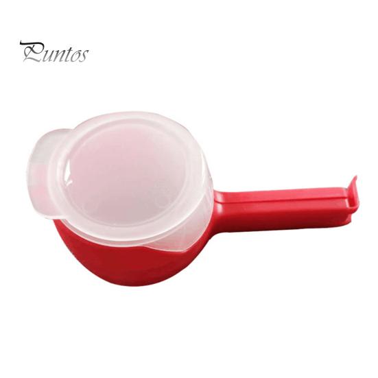 

Зажимы для герметизации пищевых продуктов с носиками для заливки Зажимы для пакетов с чипсами для сохранения свежести Кухонный органайзер красный