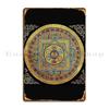 Buddhist Mandala Guyblank Metal Sign Printing Garage Club Wall Decor Plaques Painting Tin Sign Poster