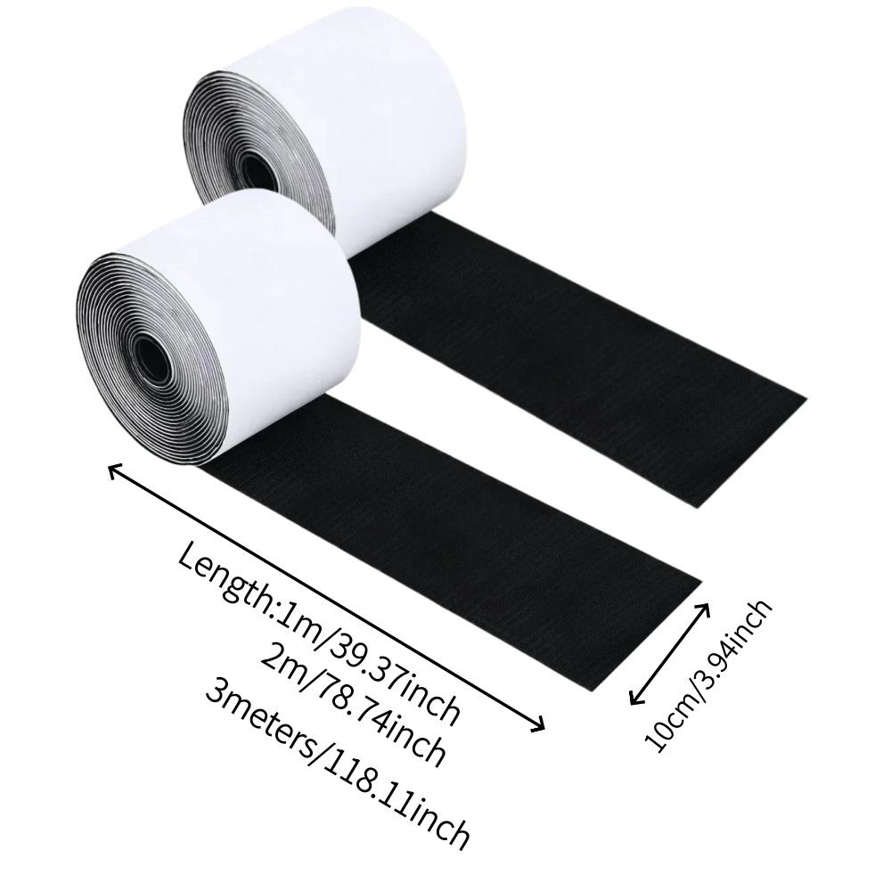 a set 10cm×1m/2m/3meters Strong Self-adhesive Fastener Tape Hook and Loop Back Nylon Sticker Adhesive Tape