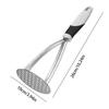 Stainless Steel Potato Masher Crush Vegetable Fruit Press Maker Vegetable Masher Kitchen Tool Gadget Kitchen Accessories