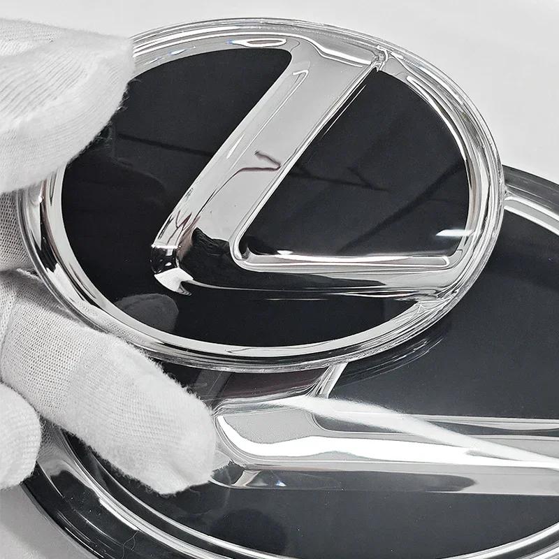 1pcs 3D Front Grille Emblem Car Logo Rear Trunk Badge Sticker for Lexus ES350 ES240 IS250 IS300 ES260 GS300 IS250 RC LS500 WO0