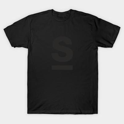Heren Zwart Print T-shirt Super Groot T-shirt letter-en-lijn No-Cut Transferpapier Print Katoenen T-shirt