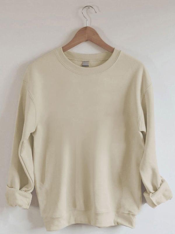 TEMU Autumn/Winter European & American Style Round Neck Custom Print Sweatshirt Available Now