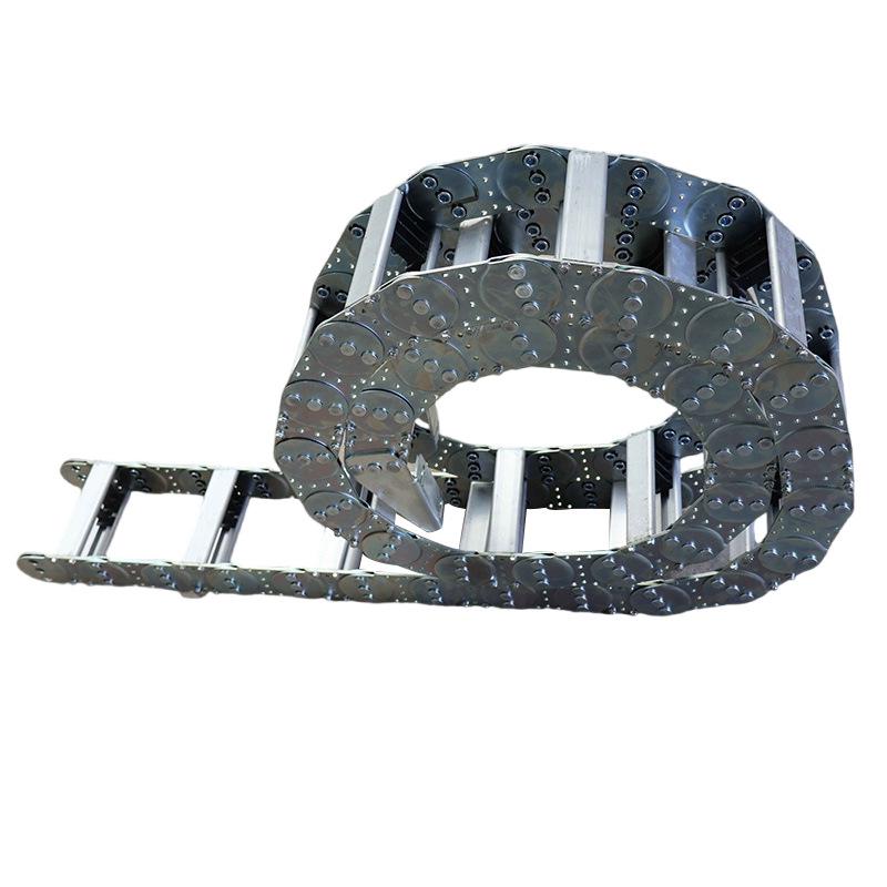 

Fully Enclosed Aluminum & Steel Drag Chain for Oil Pipe Line Protection