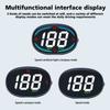 Overspeed Alarm GPS HUD Car Head Up Display Plug&Play Vehicle Speed Meter  Speed Meter