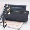 Kreuz Retro Damen Leder Geldbörse: 2024 Europäische & Amerikanische Multifunktionale Lange Tasche mit Handtasche und Münzbörse.