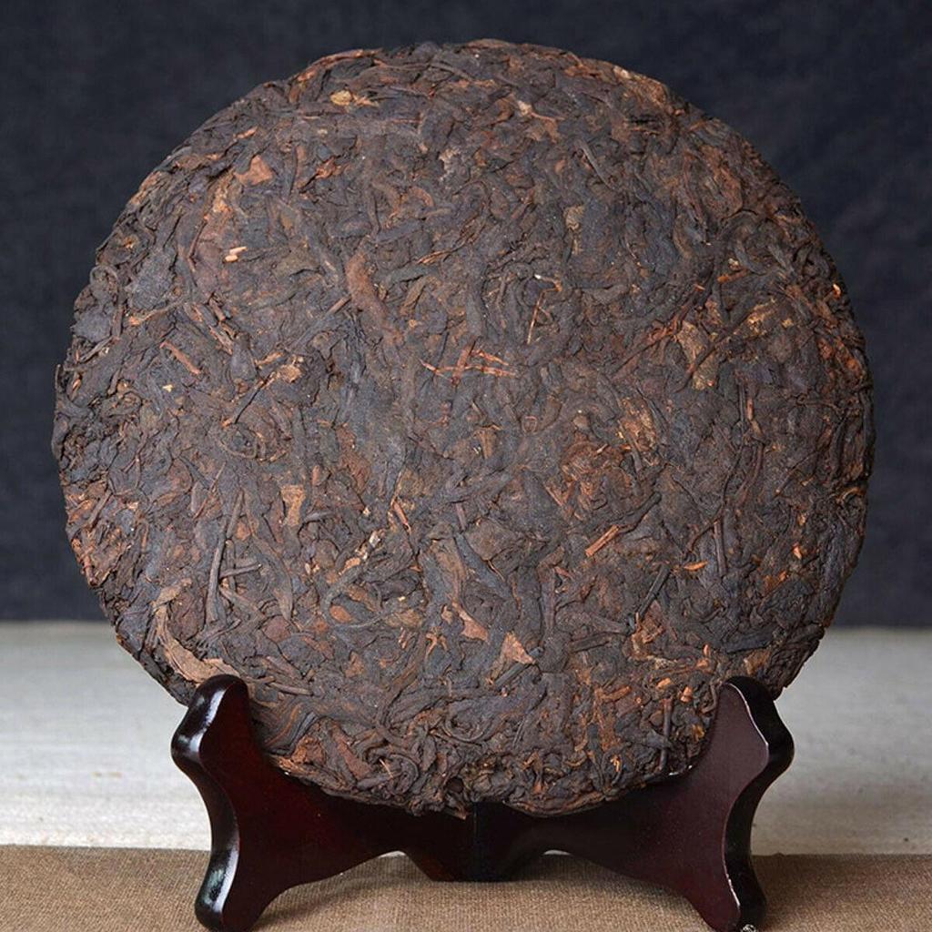 Bio-Reifer Pu-Erh-Tee 357g Puer-Teekuchen Menghai Chinesischer fermentierter alter Yunnan