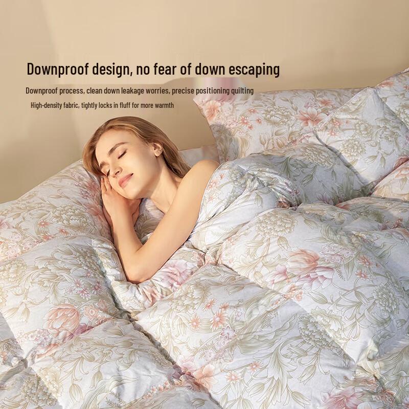 MERCURY 95% White Goose Down Comforter