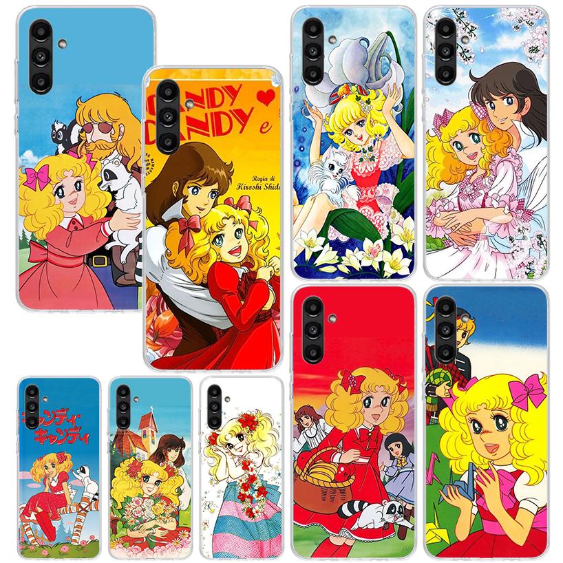 Candy 90s Anime Phone Case For Samsung Galaxy A17 A37 A57 A16 A26 A36 A56 A15 A25 A35 A55 A14 A24 A34 A54 A13 A23 A33 A53 A07 Ga