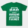 Unisex Fashion TShirt Super Dad Super Husband Super Awesome Farmer Print TShirt Plus Size S-5XL T-Shirt 100%Cotton Tops O Neck Short Sleeve Tees