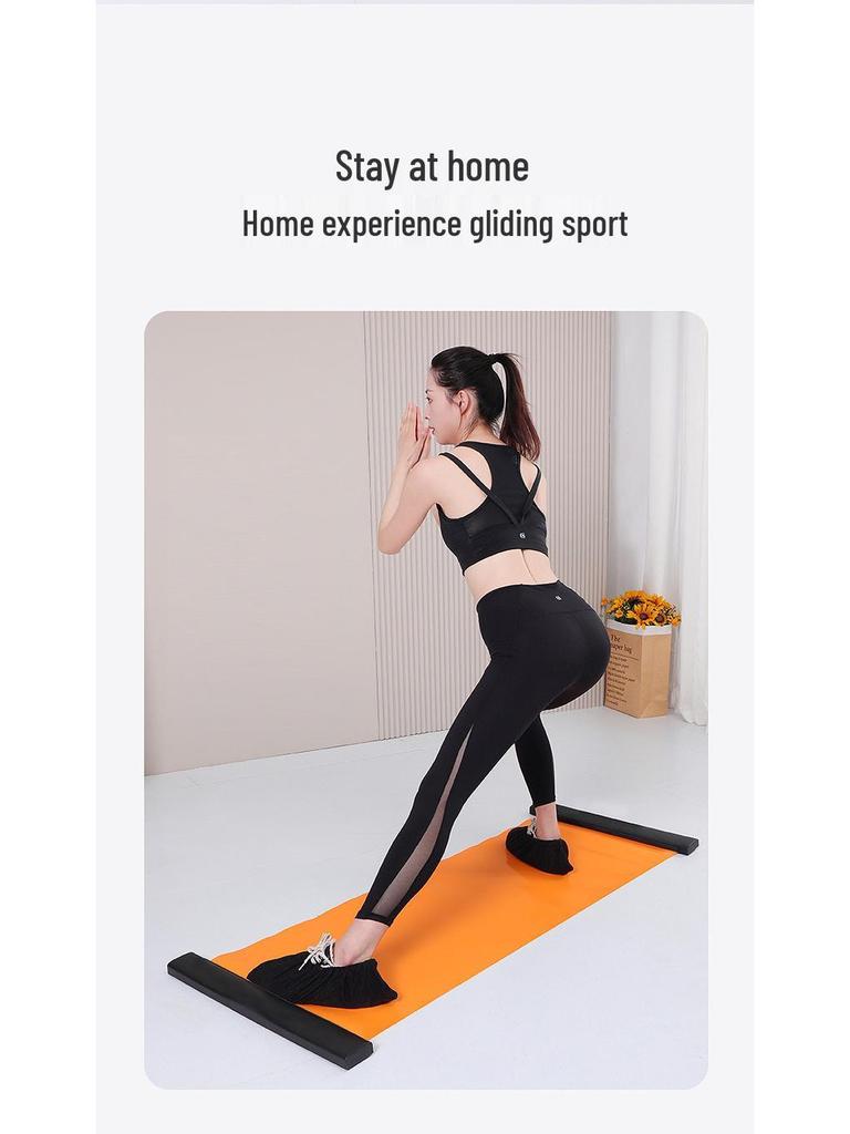 Speed Skating Sliding Pad: Home Fitness, Fat Burning, Leg Slimming & Hip Lifting Yoga Equipment