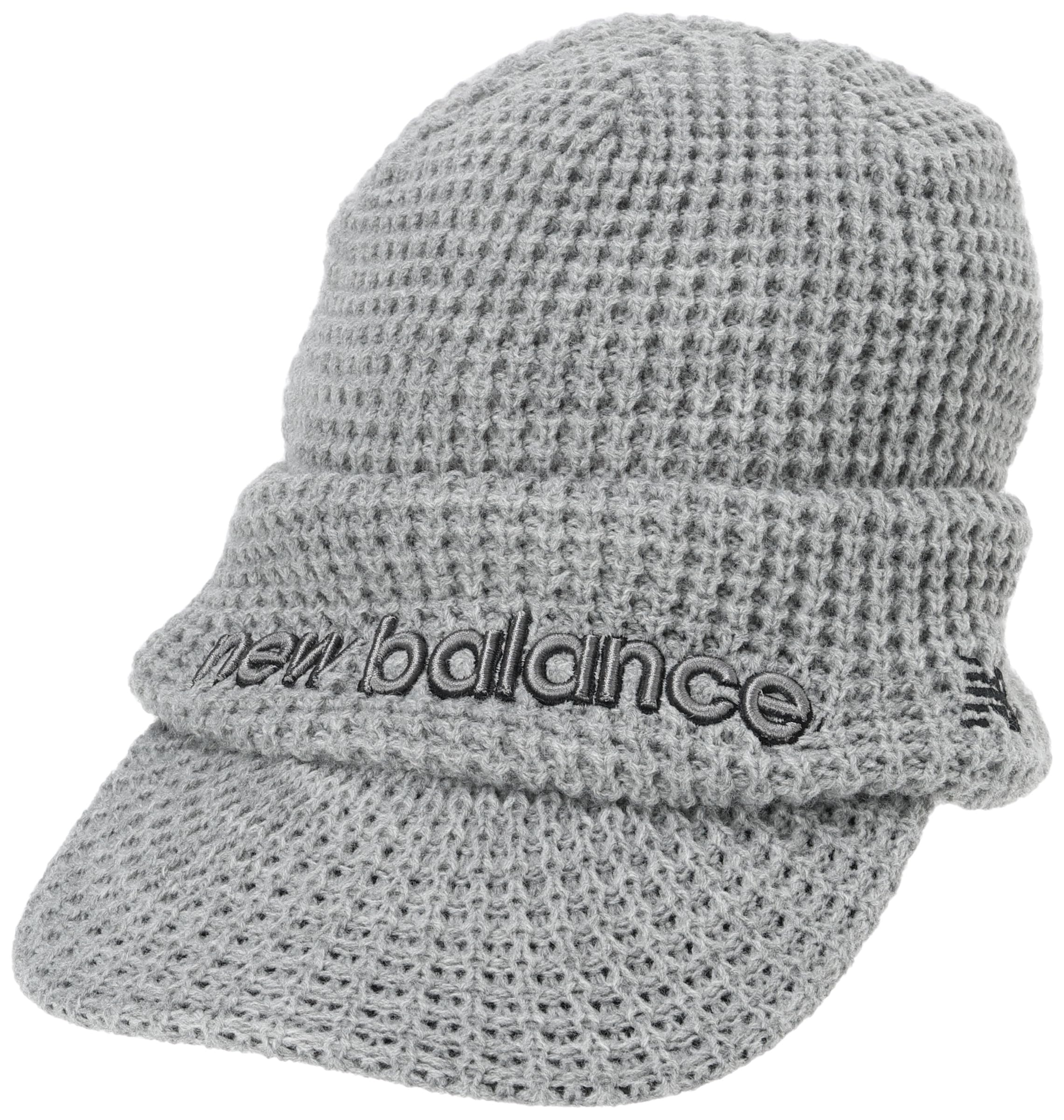 

Вязаная шапка унисекс с полями Боа для гольфа [New Balance] (Назад Флис) / / 012-4287017 020_Серый