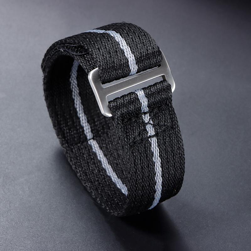 Premium Grade Nylon Strap 20mm 22mm Watch Bands Weave Breathable Bracelet Green Black Blue Wristband Belt Men Watch Accessories