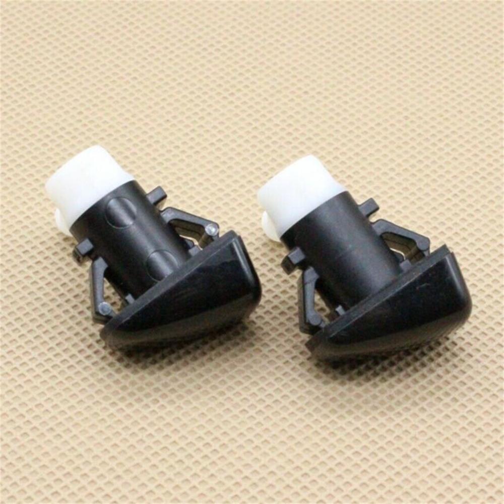 2Pcs Windshield Wiper Washer Nozzles 68102968AA For Jeep Cherokee 2014 2015-2017
