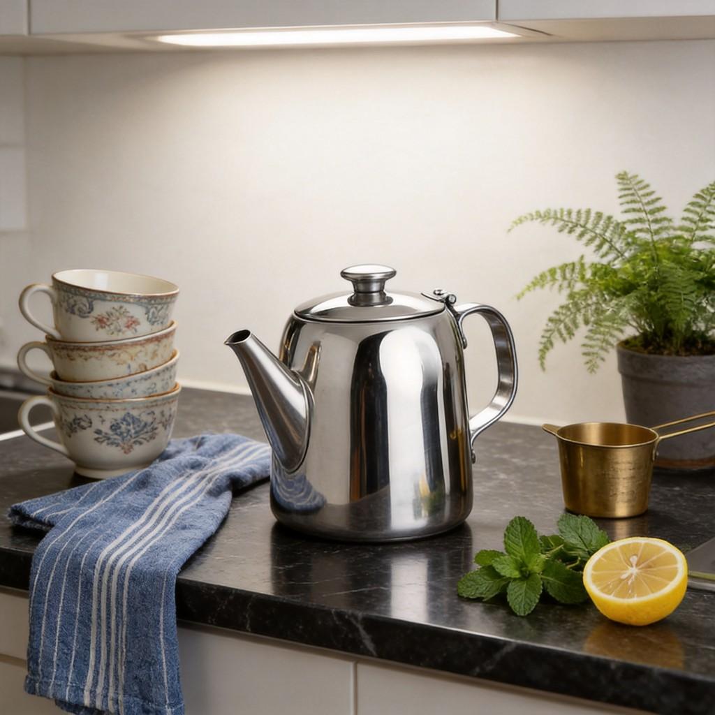 Stainless Steel Cold Water Kettle With Filter For Home And Commercial Use
