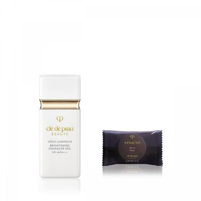 Cl  De Peau Beaut  Brightening Enhancer Veil Set