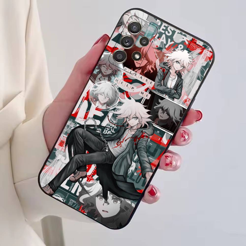 Danganronpa Game N-Nagito Komaeda Phone Case For Samsung S25,S24,S21,S22,S23,S30,Ultra,S20,Plus,Fe,Lite,Note,10,Black Cover