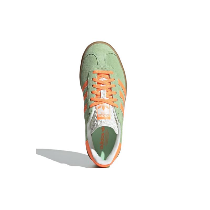 Adidas Damesko Gazelle Bold 'Green Spark Screaming Orange' Damesneakers IH7495
