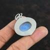 Rainbow Moonstone Pendant Handmade Jewelry Original Gemstone Pendant 925 Sterling Silver Pendant Moonstone Jewelry For Her Gifts For Mother