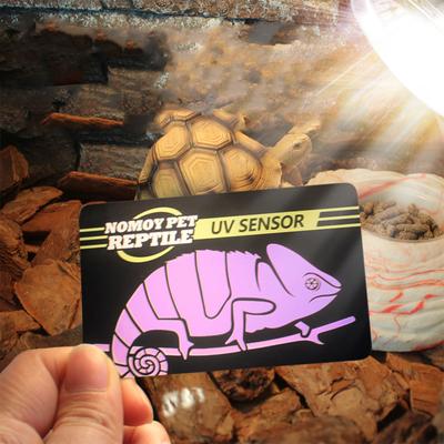 Crawler Pet Uvb Uv Test Card 10 Seconds Detection Pet Supplies Reptile Accessories