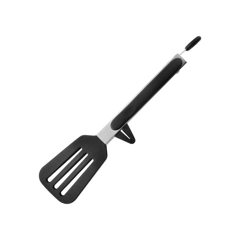 Zhishi Kitchen Silikon-Lebensmittelzange mit Ständer