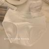 Gentle Breeze Lace Trim Pure Cotton Mid-Waist Women's Panties 2026