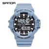 Orologio Sportivo Impermeabile Multifunzione Sanda per Studenti con Sveglia