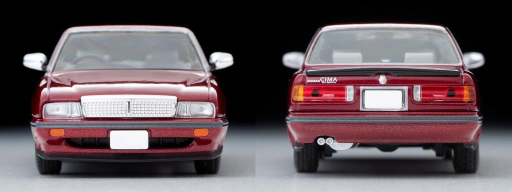 Tomytec Tomica Limited Vintage Neo Nissan Gloria Cima S 1990 329428 LV-N340a Type-II (rouge) Modèle, Terminé,