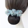 Nurse Head Flower Hair Mesh Pocket Disc Hair Stewardess Hair Mesh Cover Hotel Restaurant Waiter Work Headgear Hair Accessories