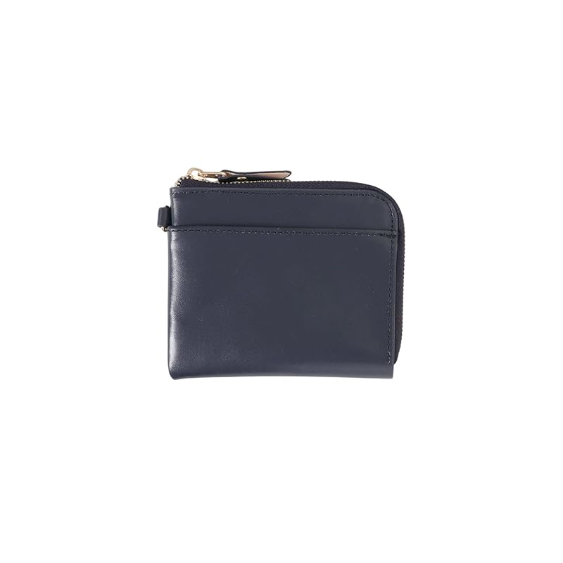 

[Urban Research] wallet iD italianleather zipwallet men s UI43-1BE001 NAVY FREE