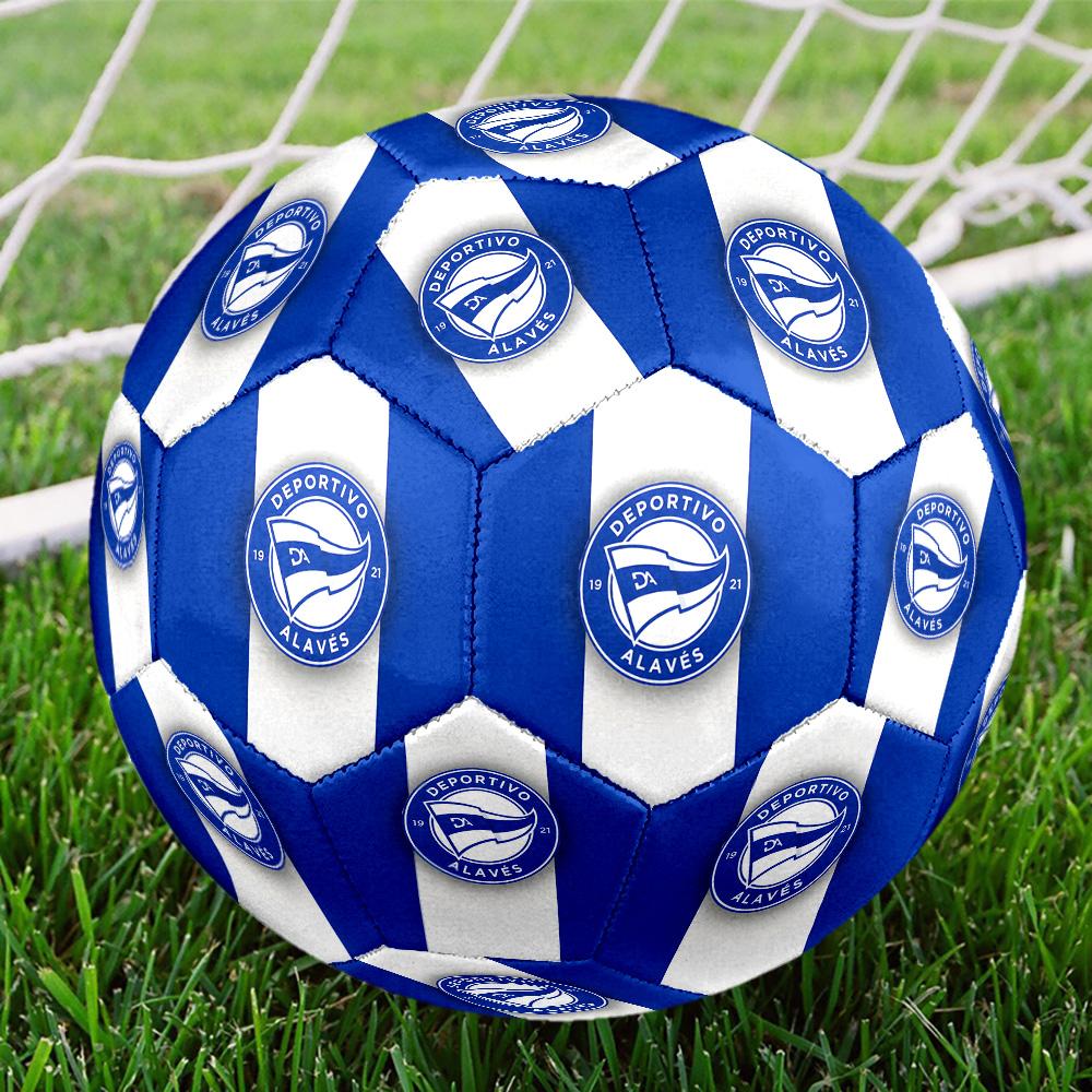 Deportivo FC Printed Size 5 Soccer Balls, High-Quality, Anti-Slip, Protective Football, A Unique Gift , Birthdays, Christmas Gifts