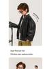 Fairy Tale Boys' Leather Autumn Jacket 2025 - Stylish and Cool Outerwear for Big Boys