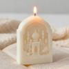 Flexible Moon Candle Silicone Casting Mold For Chocolate Molding Easy Demolding Heat Resistant Reusable Crafting Supplies