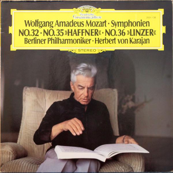 LP Record WOLFGANG AMADEUS MOZART, BERLINER P - Symphonien No. 32, No. 35 "haffner" 2531136 Deutsche Grammo 1978 Germany Classical Used