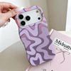 TEMU Hot-selling Wave Frame Morandi Wave Pattern Mobile Phone Case iPhone17promax Case
