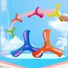 Flying Disc Toy EVA Touching Boomerang Return Dart Three-leaf Cross Hand Throw Spinner Outdoor Interactive Sports Toy