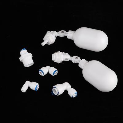 Water Tank Level Control Reverse Osmosis System 1/4" 3/8" Mini Float Valve Aquarium Fish Tank Water Dispenser Float Ball Valve