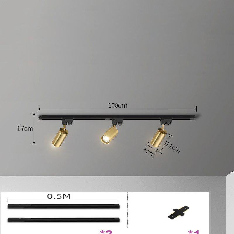 Spot LED de Plafon GU10 Lumină de Track Spot Corp de Iluminat Șină Pentru Magazin Bucătărie Decor Acasă Lămpi Dormitor Living