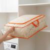 Plastic Transparent Clothes Blanket Quilt Organizer Storage Bag With Zipper Foldable Luggage Moving Packing Pouch