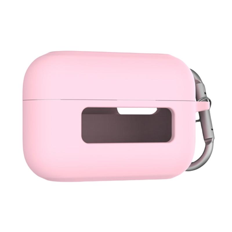 Ergonomic Protective Case Sleeve Housing Waterproof for NC3 2024 Earbud Antislip Shockproof Water Resistant Nonslip Skin розовый