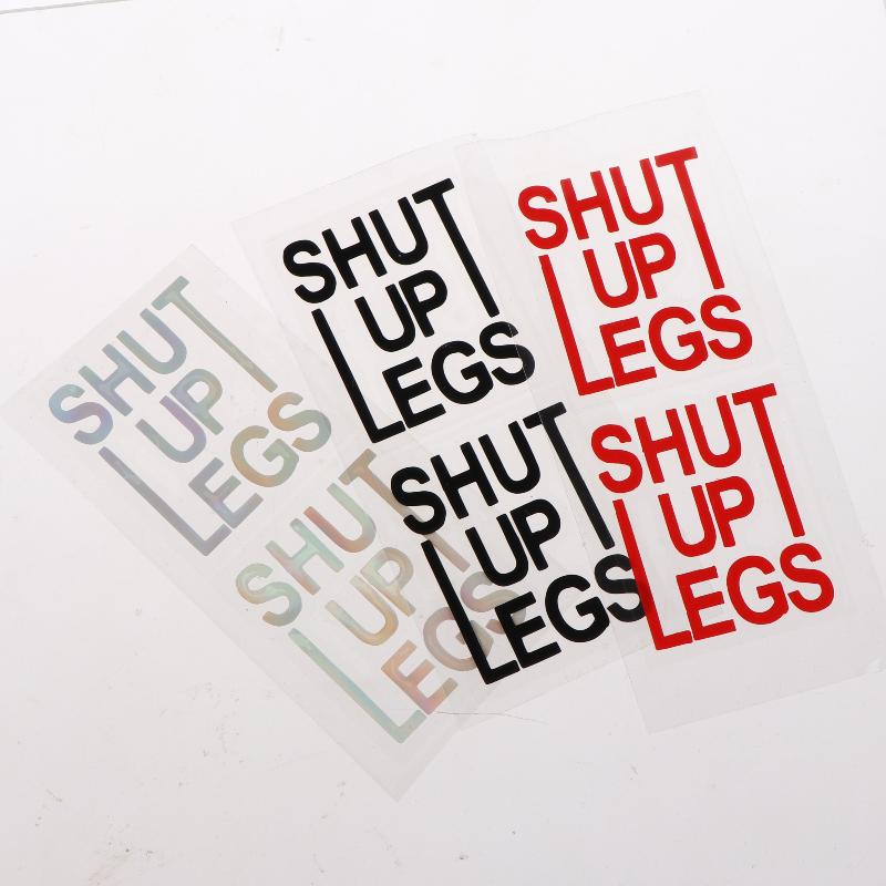 2Pcs Bicycle Frame Top Tube Stickers Shut Up Legs Bike Sticker Waterproof Vinyl Decal Decoration For Mtb Bike Accessories