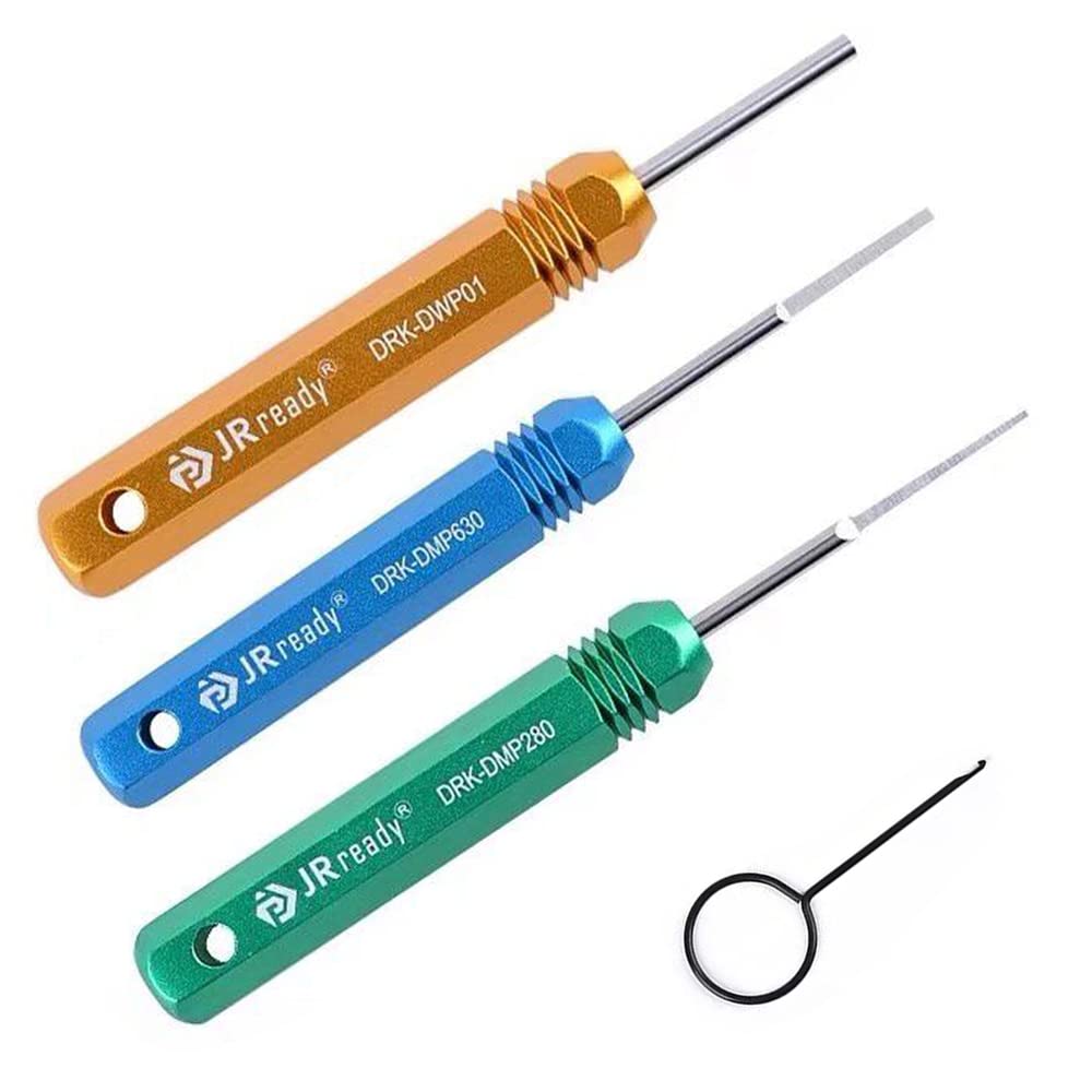 JRready ST5211 Pin Removal Tool KIT For Weather Pack Metri Pack Series Connector Harness Terminals And Connector Crimp Pin Etc Electrical Connector,