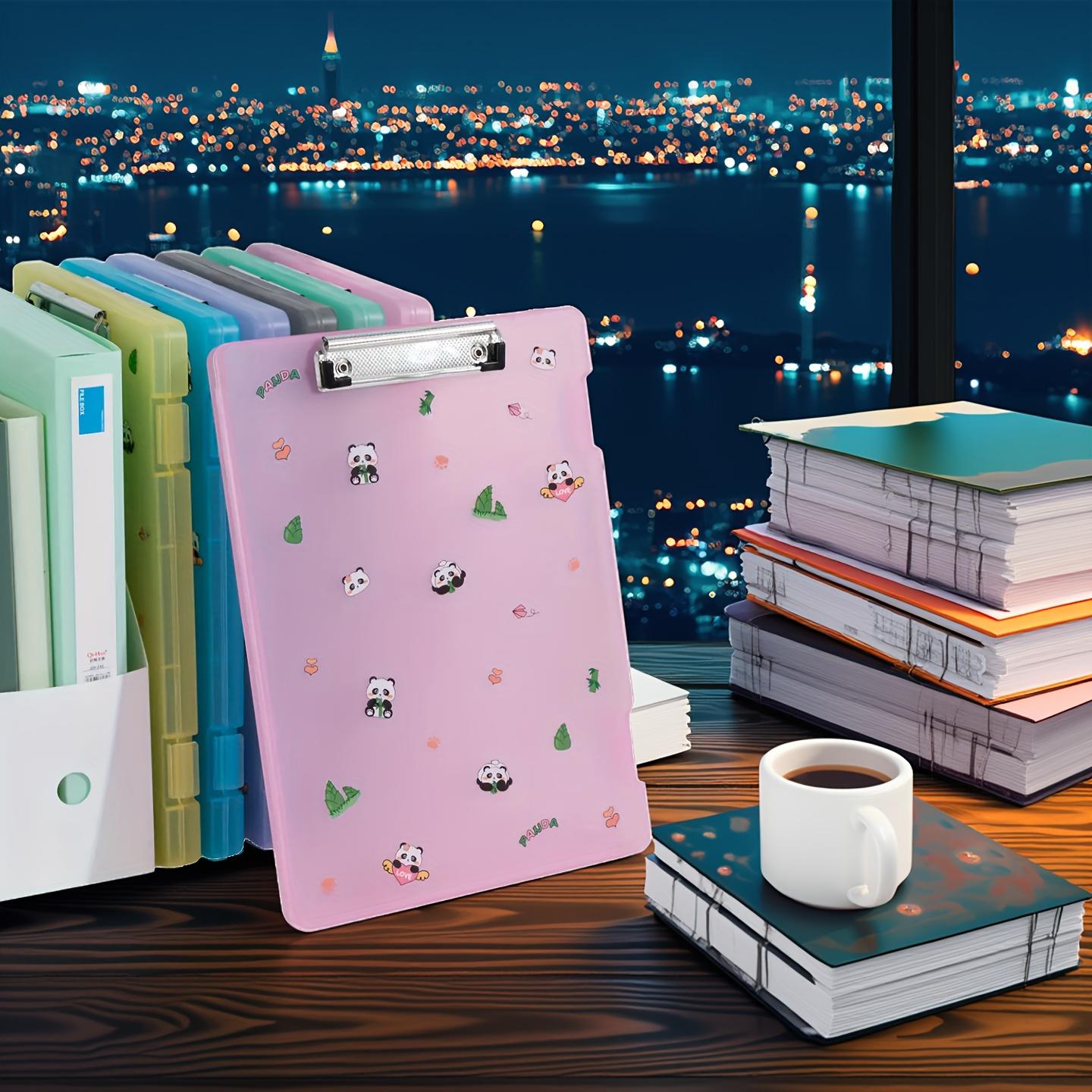 Send Panda Stickers with Board ClipsHome Document Storage Box A4 Transparent File Organizer for Important Documents 2830₽